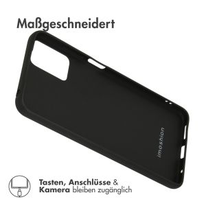 iMoshion Color TPU Hülle für das Motorola Moto E22 - Schwarz