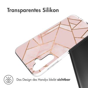 iMoshion Design Hülle für das Samsung Galaxy A14 (5G/4G) - Pink Graphic