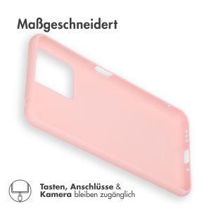 iMoshion Color TPU Hülle für das Xiaomi Redmi Note 12 / Xiaomi Poco X5 5G - Dusty Pink