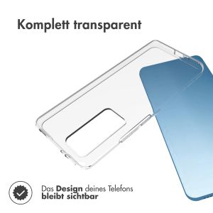 Accezz TPU Clear Cover für das Xiaomi 12T (Pro) - Transparent