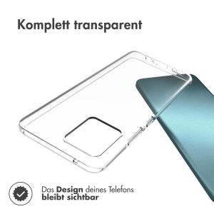 Accezz TPU Clear Cover für das Motorola Moto G72 - Transparent