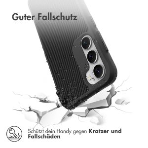 iMoshion Rugged Hybrid Carbon Case für das Samsung Galaxy S23 - Schwarz