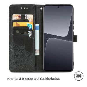iMoshion Mandala Klapphülle für das Xiaomi 13 Pro - Schwarz