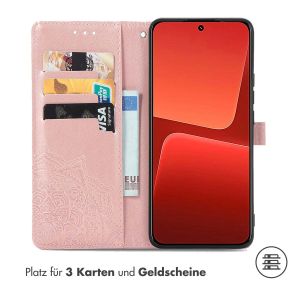 iMoshion Mandala Klapphülle für das Xiaomi 13 - Rose Gold