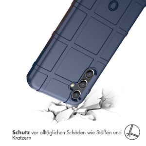 iMoshion Rugged Shield Backcover für das Samsung Galaxy A14 (4G) - Dunkelblau