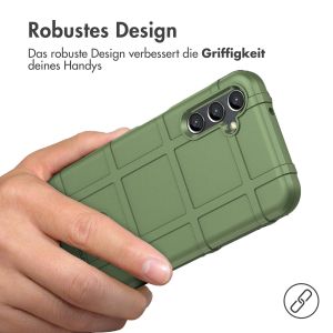 iMoshion Rugged Shield Backcover für das Samsung Galaxy A14 (4G) - Grün