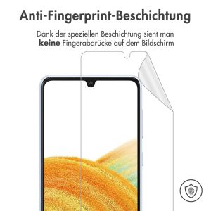 iMoshion Displayschutz Folie 3er-Pack für das Samsung Galaxy A34 (5G)