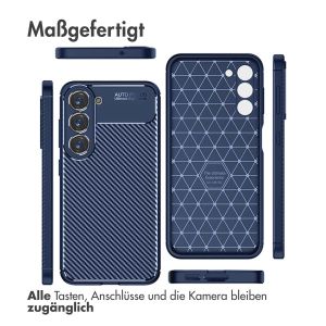 iMoshion Carbon-Hülle für das Samsung Galaxy S23 - Blau