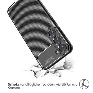 iMoshion Carbon-Hülle für das Samsung Galaxy S23 Plus - Schwarz