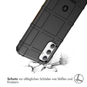 iMoshion Rugged Shield Backcover für das Samsung Galaxy A34 (5G) - Schwarz