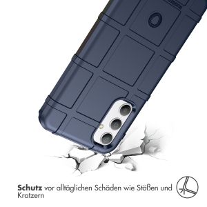 iMoshion Rugged Shield Backcover für das Samsung Galaxy A34 (5G) - Dunkelblau
