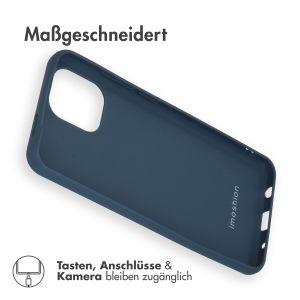 iMoshion Color TPU Hülle für das Xiaomi Redmi A1 / A2 - Dunkelblau
