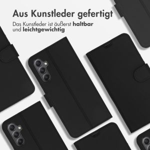 Accezz Wallet TPU Klapphülle für das Samsung Galaxy A34 (5G) - Schwarz
