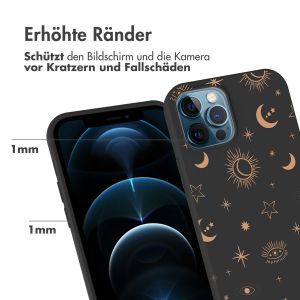 iMoshion Design Hülle für das iPhone 12 (Pro) - Stars Sky