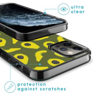 iMoshion Design Hülle für das iPhone 12 (Pro) - Avocados