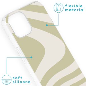 iMoshion Design Hülle für das iPhone 13 - Retro Green
