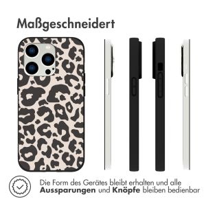 iMoshion Design Hülle für das iPhone 14 Pro - Leopard