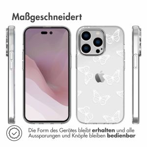 iMoshion Design Hülle für das iPhone 14 Pro - Butterfly