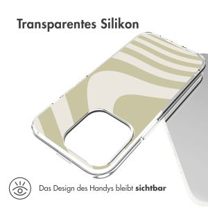 iMoshion Design Hülle für das iPhone 14 Pro - Retro Green