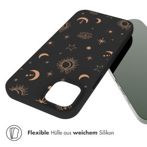 iMoshion Design Hülle für das iPhone 14 Plus - Stars Sky