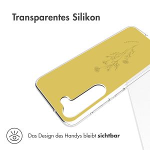 iMoshion Design Hülle für das Samsung Galaxy S23 Plus - Floral Lime