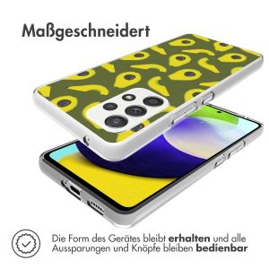 iMoshion Design Hülle für das Samsung Galaxy A53 - Avocados