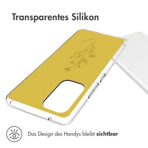 iMoshion Design Hülle für das Samsung Galaxy A53 - Floral Lime