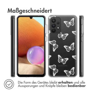 iMoshion Design Hülle für das Samsung Galaxy A33 - Butterfly