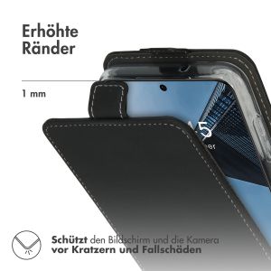 Accezz Flip Case für das Samsung Galaxy S23 - Schwarz