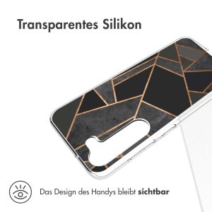 iMoshion Design Hülle für das Samsung Galaxy S23 Plus - Black Graphic