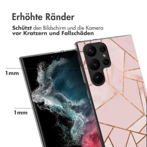 iMoshion Design Hülle für das Samsung Galaxy S23 Ultra - Pink Graphic