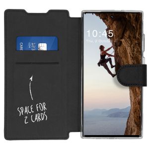 Accezz Xtreme Wallet Klapphülle für das Samsung Galaxy S23 Ultra - Schwarz