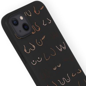 iMoshion Design Hülle für das iPhone 13 - Boobs all over - Schwarz