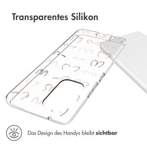 iMoshion Design Hülle für das Samsung Galaxy A53 - Boobs all over - Transparent