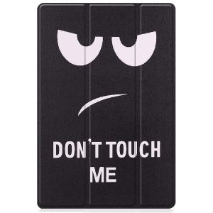 iMoshion Design Trifold Klapphülle für das Oppo Pad Air - Don't touch