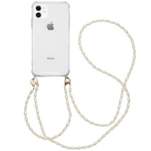 iMoshion Handykette mit Perlen + ﻿Handgelenkschlaufe iPhone 11