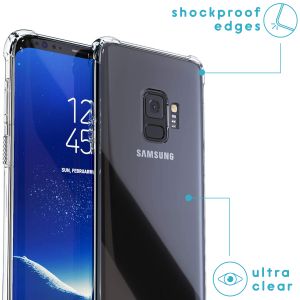 iMoshion Backcover mit Band für das Samsung Galaxy S9 - Roségold