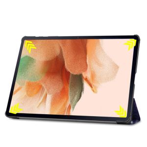 iMoshion Design Trifold Klapphülle Galaxy Tab S8 Plus / S7 Plus / S7 FE 5G - Space