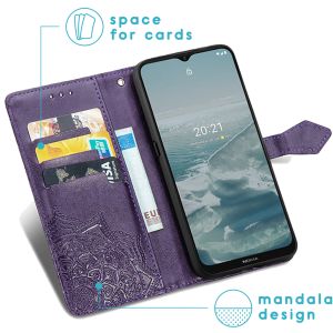 iMoshion Mandala Klapphülle Nokia G10 / G20 - Violett