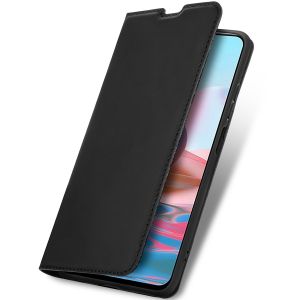 iMoshion Slim Folio Klapphülle  Xiaomi Redmi Note 10 (4G) / Note 10S - Schwarz