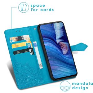 iMoshion Mandala Klapphülle Xiaomi Redmi Note 10 (5G) - Türkis