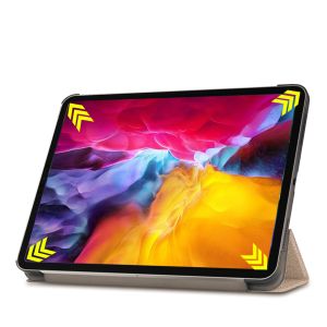iMoshion Trifold Klapphülle für das iPad Pro 11 (2018 - 2022) - Gold