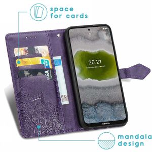 iMoshion Mandala Klapphülle Nokia X10 / X20 - Violett