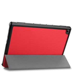 iMoshion Trifold Klapphülle Huawei MediaPad M5 Lite 10.1 Zoll - Rot