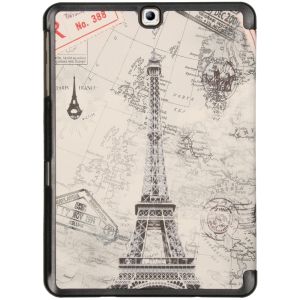 iMoshion Design Trifold Klapphülle Samsung Galaxy Tab S2 9.7 - Paris