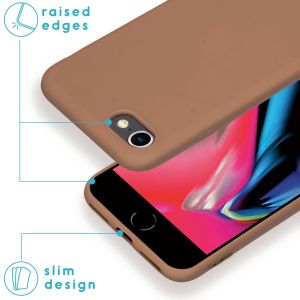 iMoshion Color TPU Hülle für das iPhone SE (2022 / 2020) / 8 / 7 - Taupe