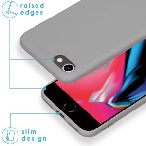 iMoshion Color TPU Hülle für das iPhone SE (2022 / 2020) / 8 / 7 - Grau