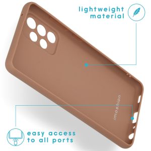 iMoshion Color TPU Hülle Samsung Galaxy A52(s) (5G/4G) - Taupe