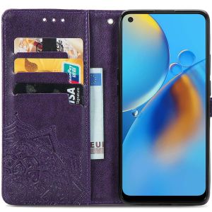 iMoshion Mandala Klapphülle Oppo A74 (4G) - Violett