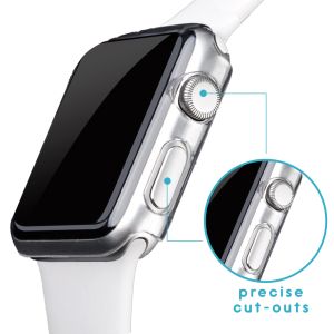 iMoshion Full Cover Soft Case für Apple Watch Series 4 / 5 / 6 / SE - 44 mm - Transparent